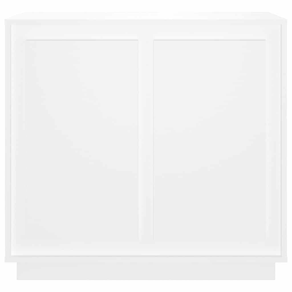 vidaXL Sideboard White 80x34x75 cm Engineered Wood