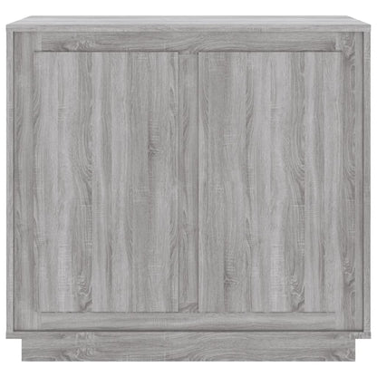 vidaXL Sideboard Grey Sonoma 80x34x75 cm Engineered Wood