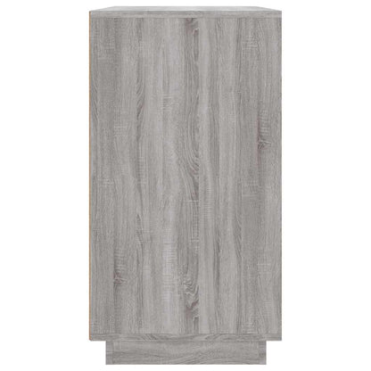 vidaXL Sideboard Grey Sonoma 80x34x75 cm Engineered Wood