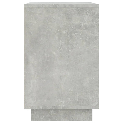 vidaXL Sideboard Concrete Grey 102x35x60 cm Engineered Wood
