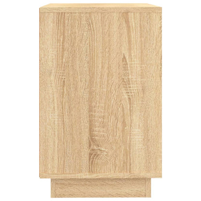 vidaXL Sideboard Sonoma Oak 102x35x55 cm Engineered Wood