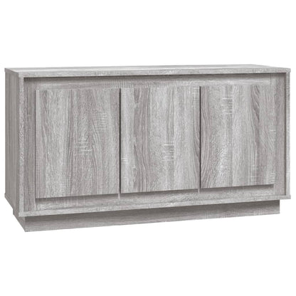 vidaXL Sideboard Grey Sonoma 102x35x55 cm Engineered Wood