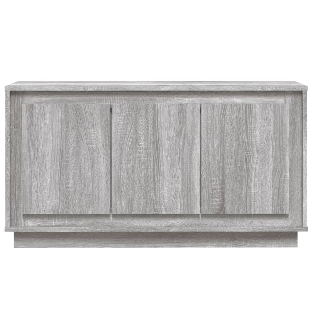 vidaXL Sideboard Grey Sonoma 102x35x55 cm Engineered Wood