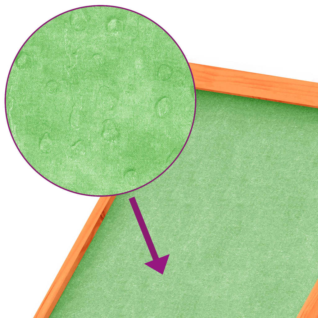 vidaXL Rabbit Hutch Brown 170x63x113 cm Solid Wood Pine