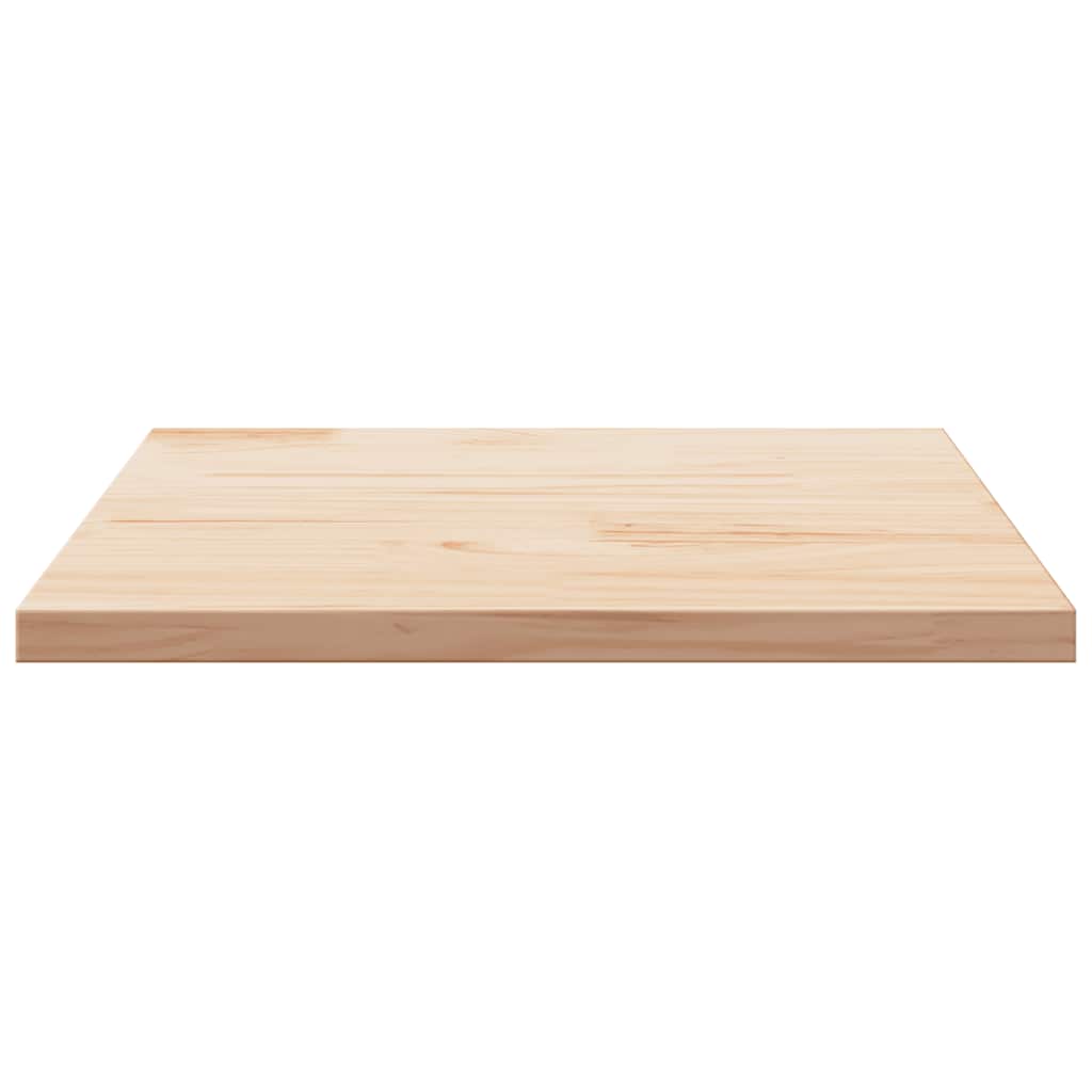 vidaXL Table Top 80x80x2.5 cm Solid Wood Pine Square