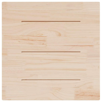 vidaXL Table Top 80x80x2.5 cm Solid Wood Pine Square