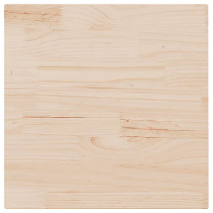 vidaXL Table Top 80x80x2.5 cm Solid Wood Pine Square