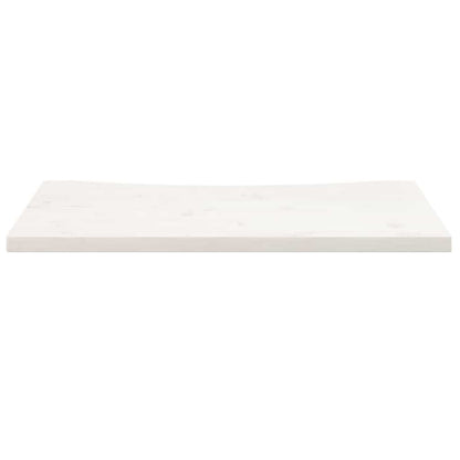 vidaXL Desk Top White 80x40x2.5 cm Solid Wood Pine