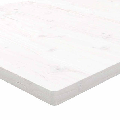vidaXL Desk Top White 80x40x2.5 cm Solid Wood Pine