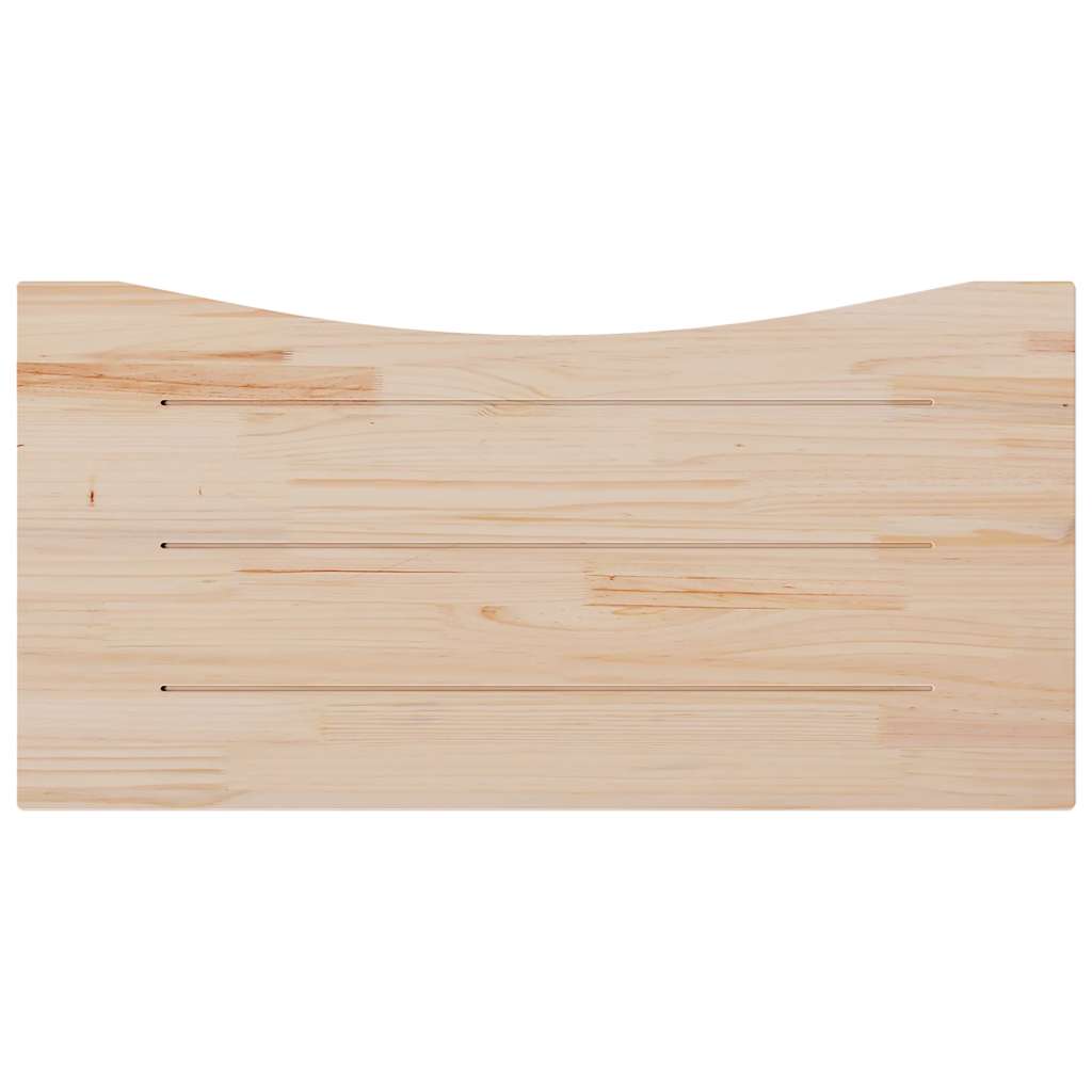 vidaXL Desk Top 110x60x2.5 cm Solid Wood Pine