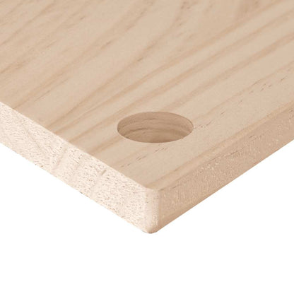 vidaXL Desk Top 80x40x2.5 cm Solid Wood Pine