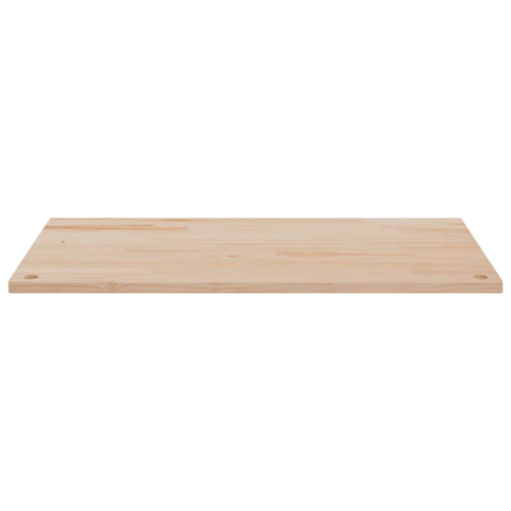 vidaXL Desk Top 110x55x2.5 cm Solid Wood Pine