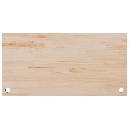 vidaXL Desk Top 110x55x2.5 cm Solid Wood Pine