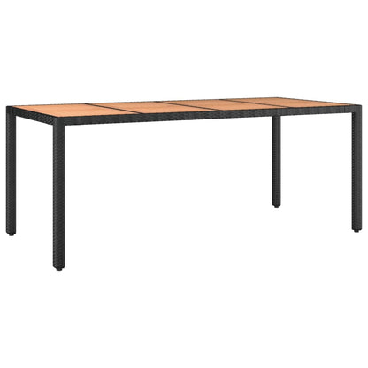 vidaXL Garden Dining Set | Black
