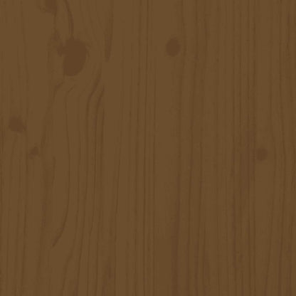 vidaXL Garden Chairs with Cushions 2 pcs Honey Brown Solid Wood Pine