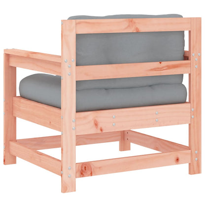 vidaXL Garden Chairs with Cushions 2 pcs Solid Wood Douglas