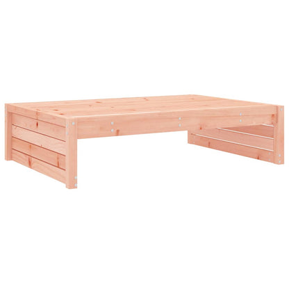 vidaXL Garden Footstool | Grey, Natural Wood
