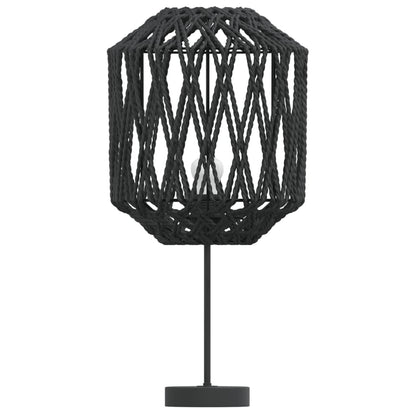 vidaXL Lamp Shade Black Ø23x28 cm Iron and Paper