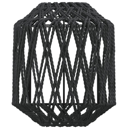 vidaXL Lamp Shade Black Ø23x28 cm Iron and Paper