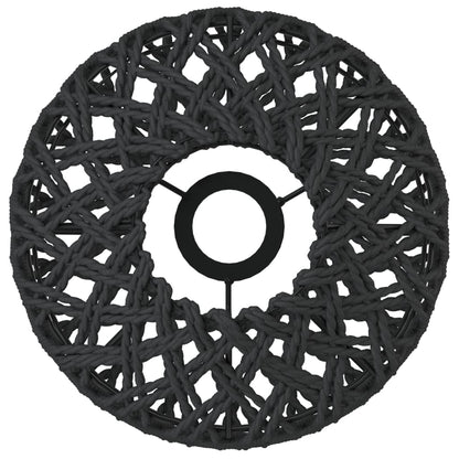 vidaXL Lamp Shade Black Ø23x28 cm Iron and Paper