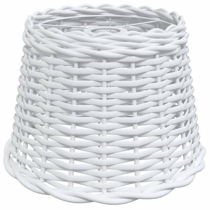 vidaXL Ceiling Lamp Shade White Ø30x20 cm Wicker
