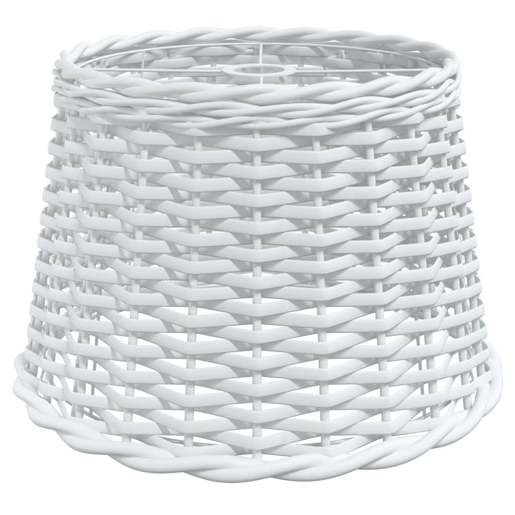 vidaXL Ceiling Lamp Shade White Ø40x26 cm Wicker