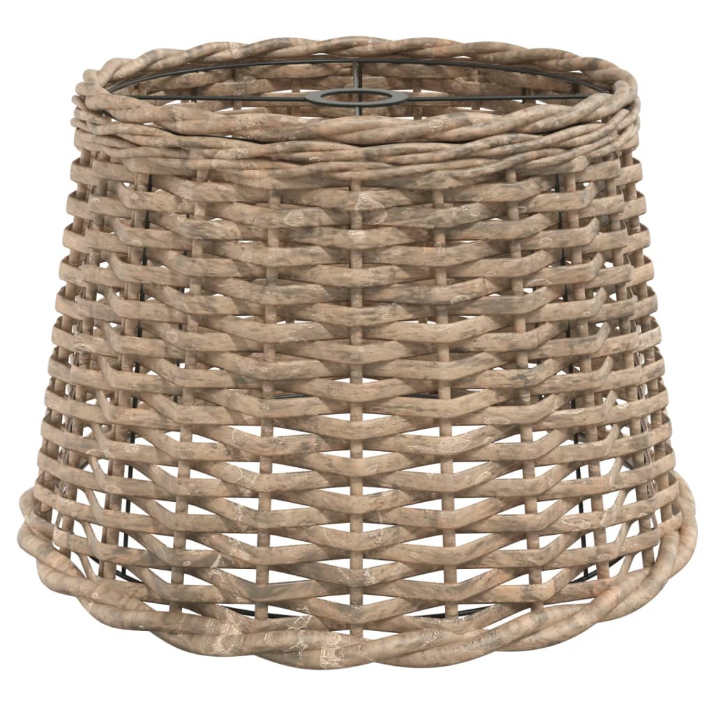 vidaXL Ceiling Lamp Shade Brown Ø40x26 cm Wicker