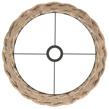 vidaXL Ceiling Lamp Shade Brown Ø40x26 cm Wicker