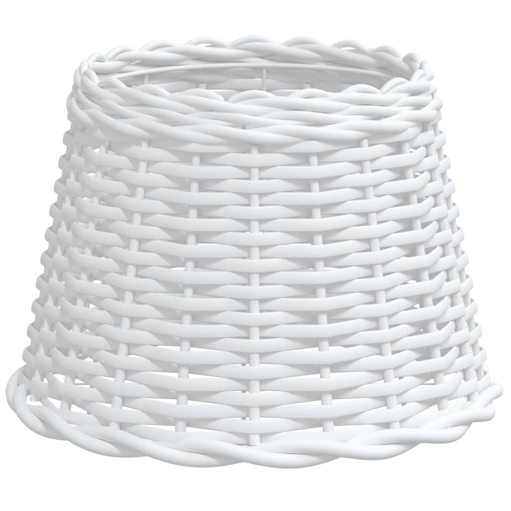 vidaXL Lamp Shade White Ø30x20 cm Wicker