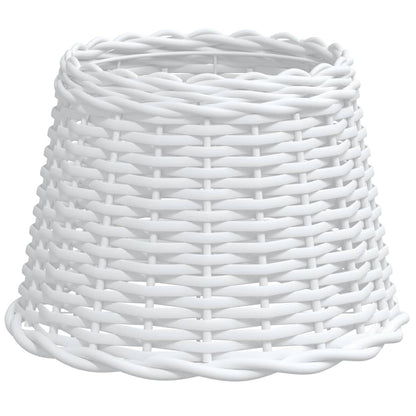 vidaXL Lamp Shade White Ø30x20 cm Wicker
