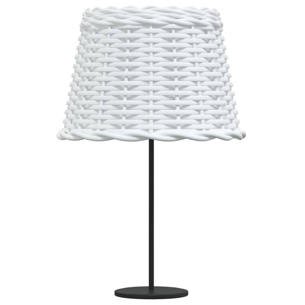 vidaXL Lamp Shade White Ø30x20 cm Wicker