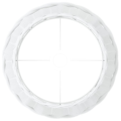 vidaXL Lamp Shade White Ø38x23 cm Wicker