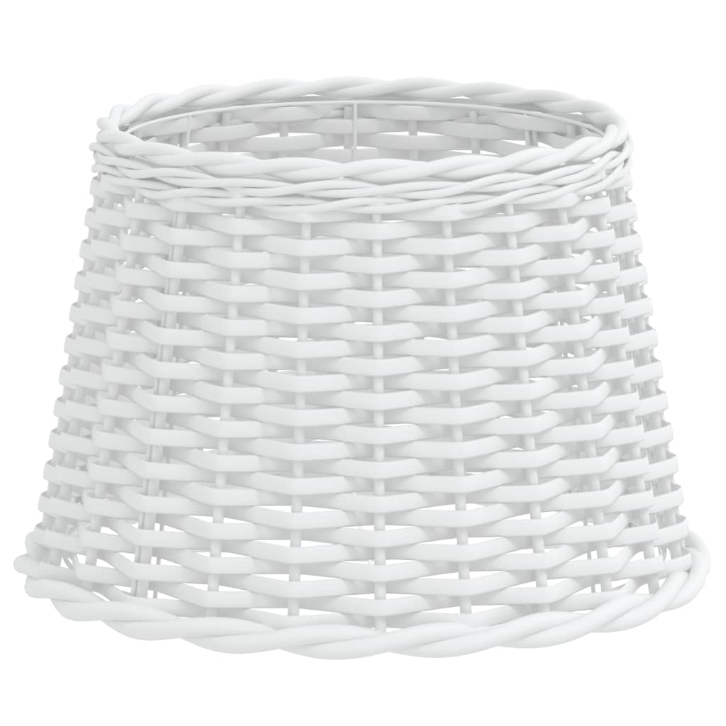 vidaXL Lamp Shade White Ø40x26 cm Wicker