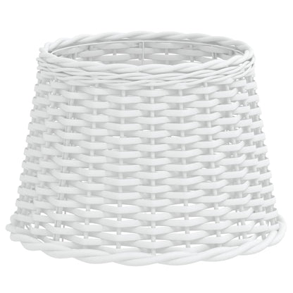 vidaXL Lamp Shade White Ø40x26 cm Wicker