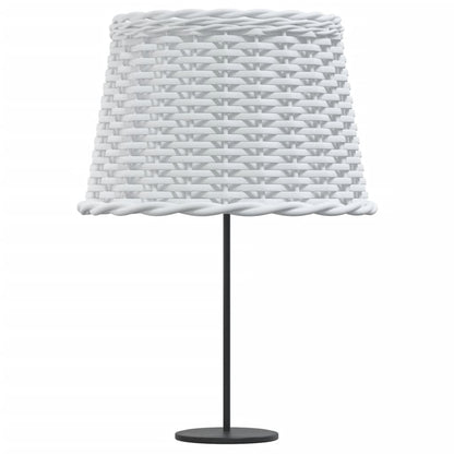 vidaXL Lamp Shade White Ø40x26 cm Wicker