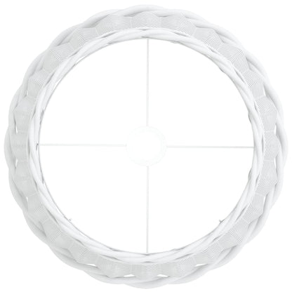 vidaXL Lamp Shade White Ø40x26 cm Wicker
