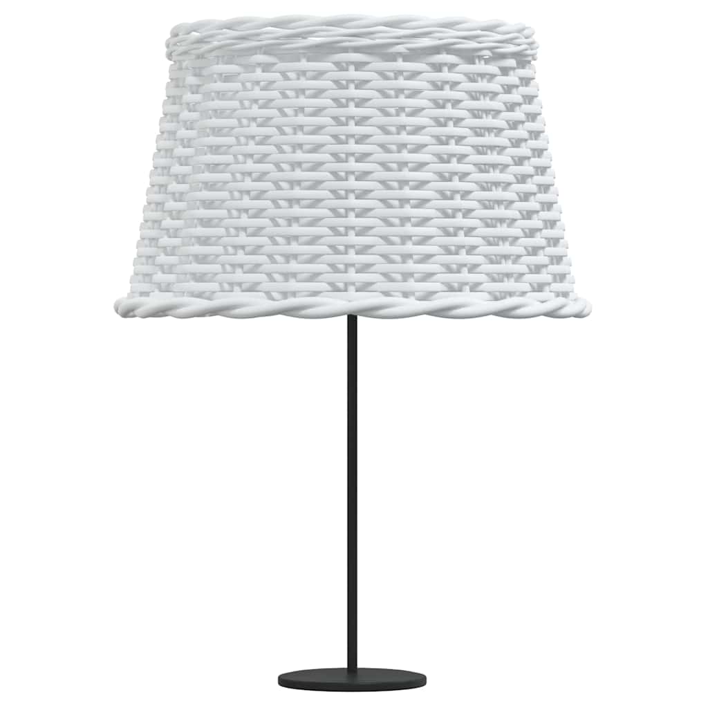 vidaXL Lamp Shade White Ø45x28 cm Wicker