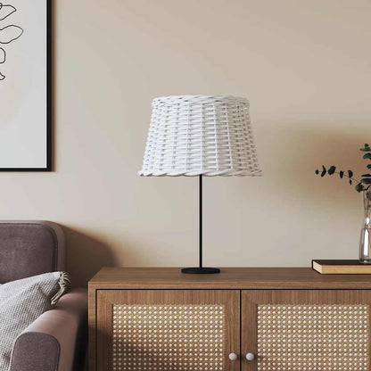 vidaXL Lamp Shade White Ø45x28 cm Wicker