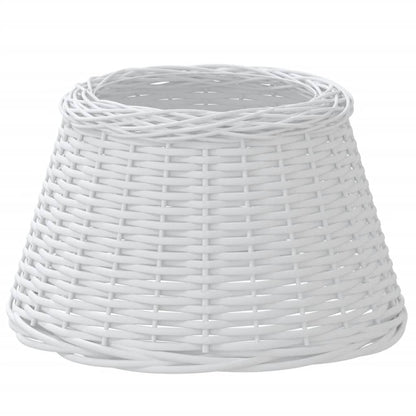 vidaXL Lamp Shade White Ø50x30 cm Wicker