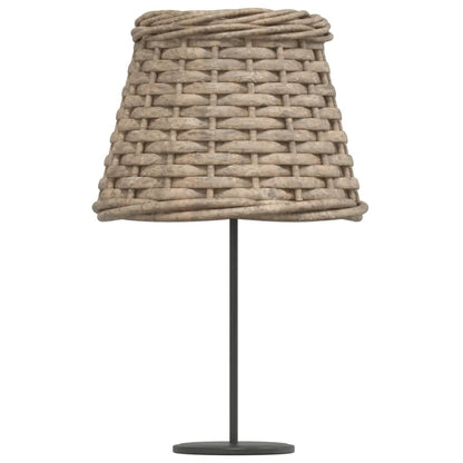 vidaXL Lamp Shade Brown Ø15x12 cm Wicker