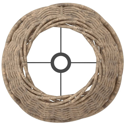 vidaXL Lamp Shade Brown Ø15x12 cm Wicker