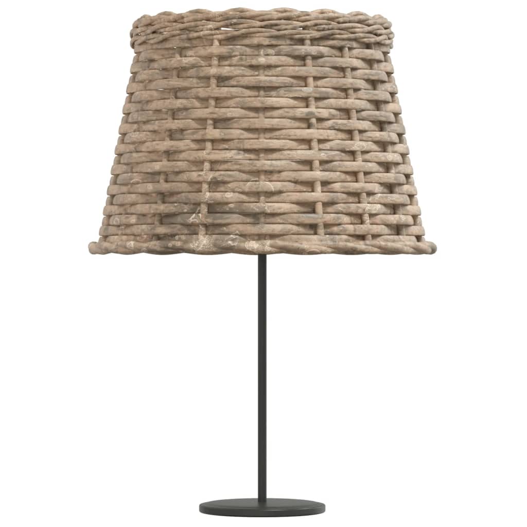 vidaXL Lamp Shade Brown Ø25x17 cm Wicker