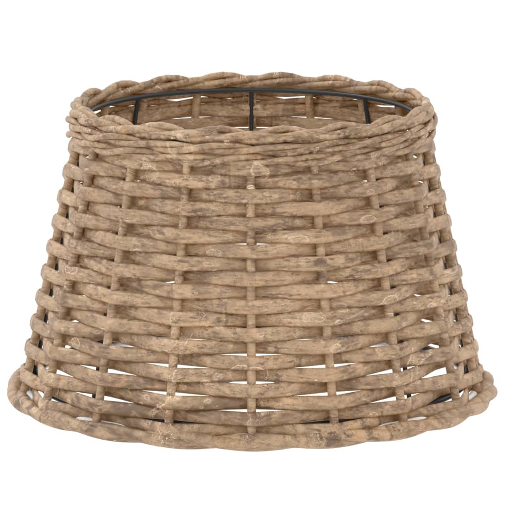 vidaXL Lamp Shade Brown Ø38x23 cm Wicker