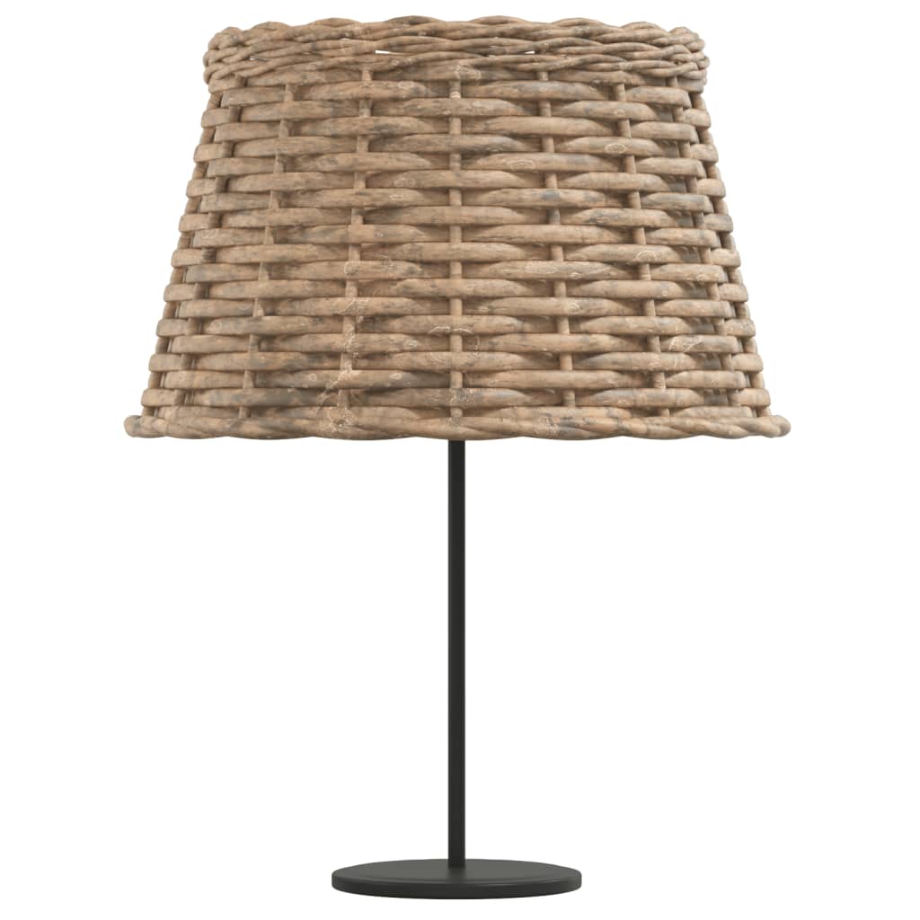 vidaXL Lamp Shade Brown Ø38x23 cm Wicker