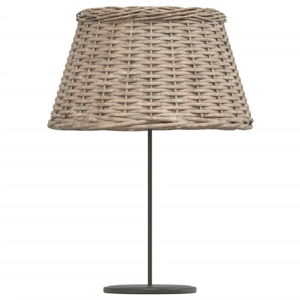 vidaXL Lamp Shade Brown Ø50x30 cm Wicker