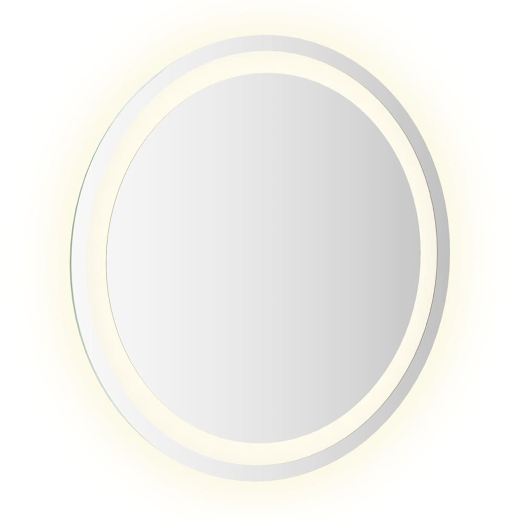 vidaXL LED Bathroom Mirror 50 cm Round
