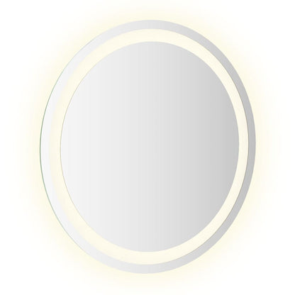 vidaXL LED Bathroom Mirror 50 cm Round