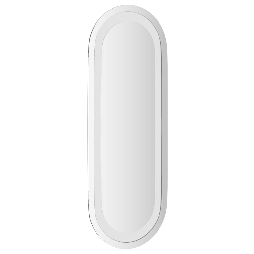 vidaXL LED Bathroom Mirror 40x15 cm Oval