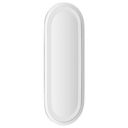 vidaXL LED Bathroom Mirror 40x15 cm Oval