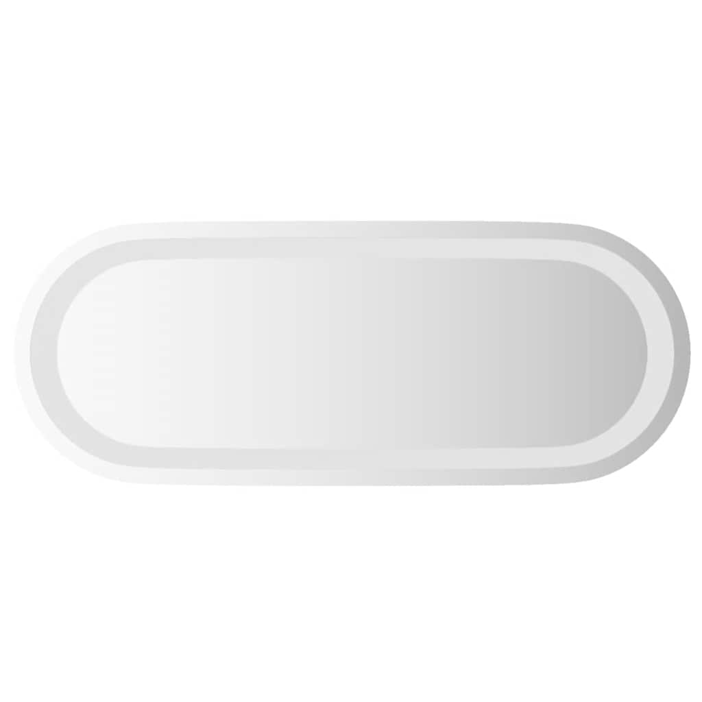 vidaXL LED Bathroom Mirror 50x20 cm Oval